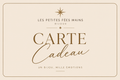 Carte cadeau Les petites fées mains bijoux